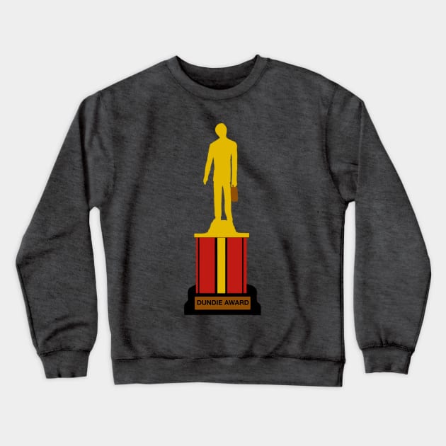 Dundie Award Crewneck Sweatshirt by jordanhawman